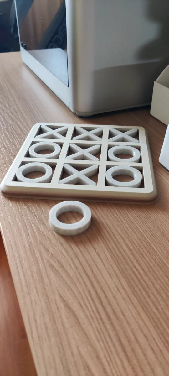 3 en Raya Minimal – Juego de mesa decorativo en estilo moderno - Prinx 3D Soluciones Integrales