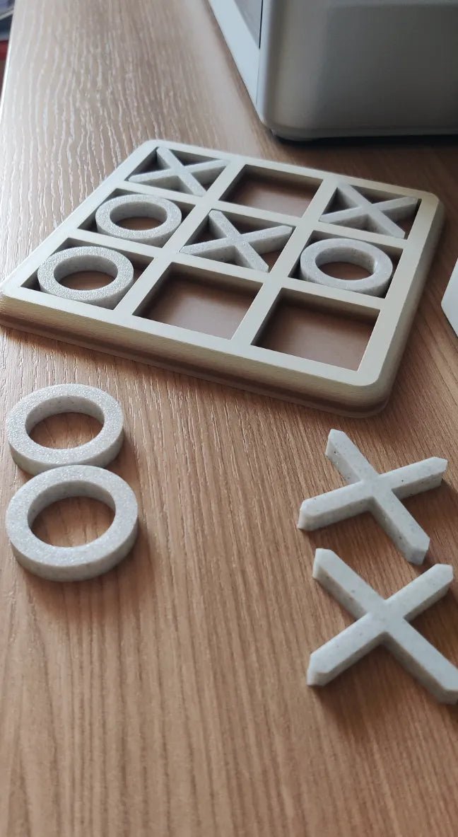 3 en Raya Minimal – Juego de mesa decorativo en estilo moderno - Prinx 3D Soluciones Integrales