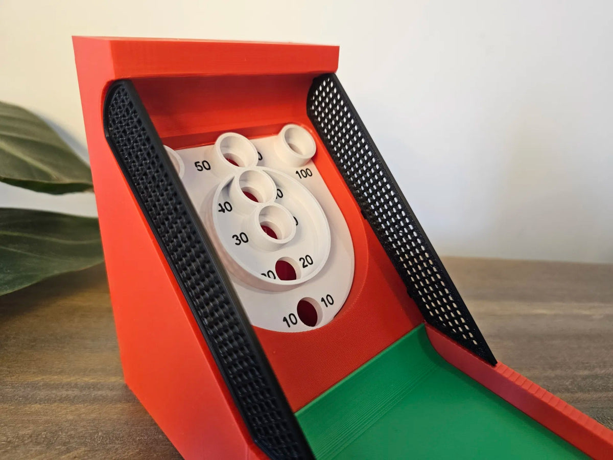 Bolos de mesa – Versión mini del clásico arcade Skeeball impreso en 3D - Prinx 3D Soluciones Integrales