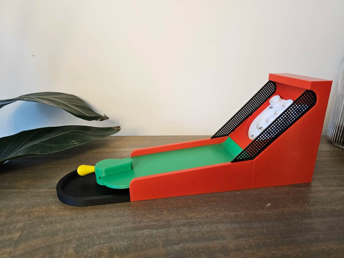 Bolos de mesa – Versión mini del clásico arcade Skeeball impreso en 3D - Prinx 3D Soluciones Integrales