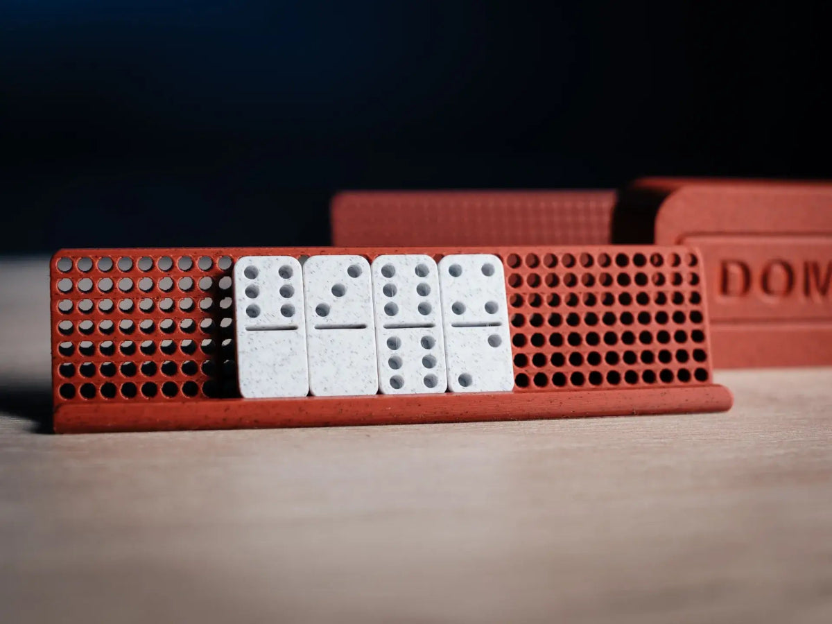 Domino – Juego de dominó impreso en 3D con caja y soportes - Prinx 3D Soluciones Integrales