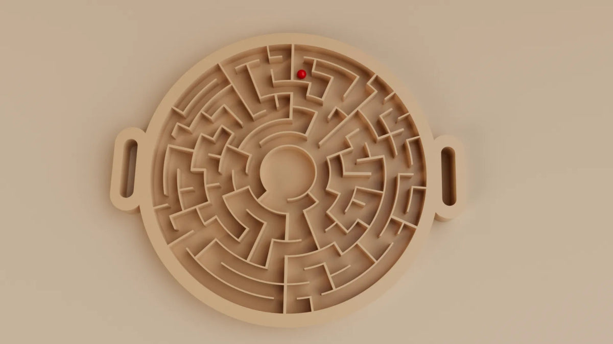 Laberinto Circular – Juego de habilidad con bola metálica - Prinx 3D Soluciones Integrales