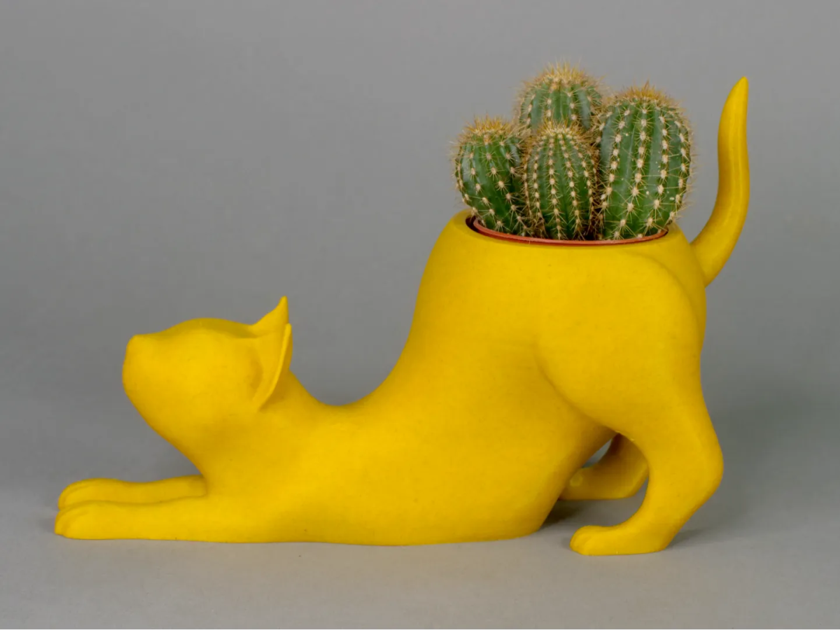 Maceta Cat - Prinx 3D Soluciones Integrales