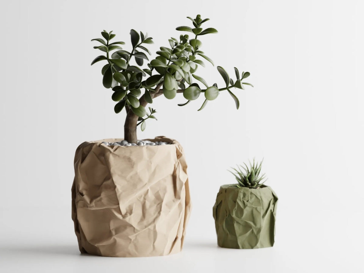 Maceta Crumpled - Prinx 3D Soluciones Integrales