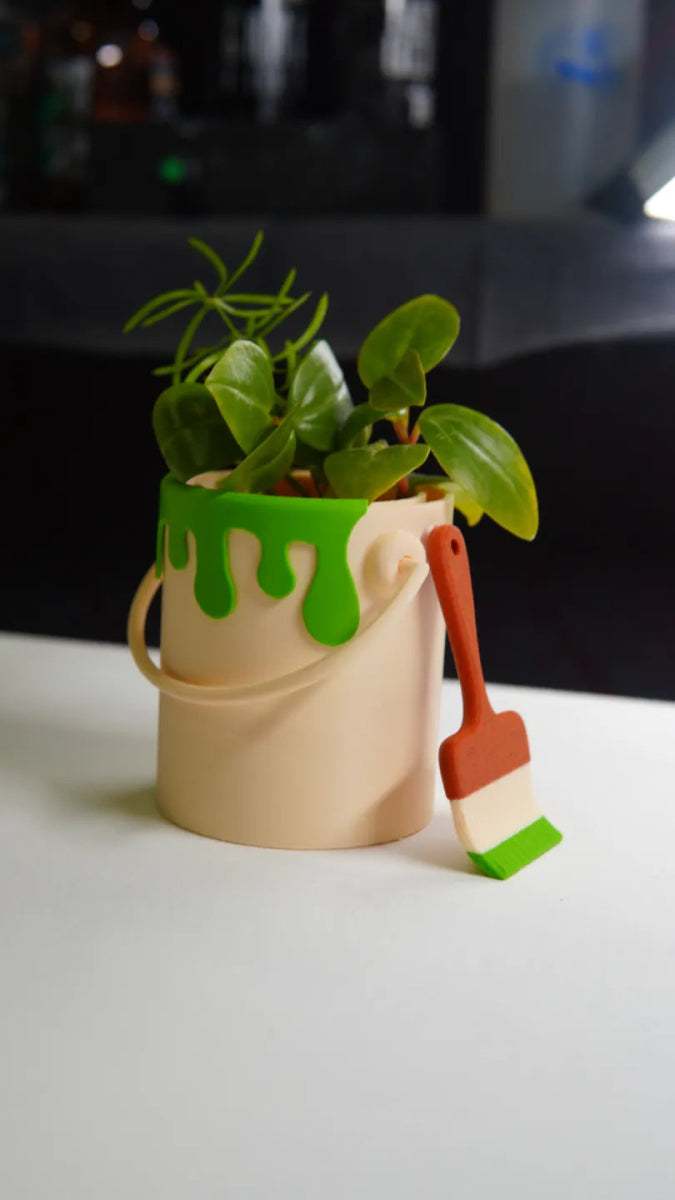 Maceta Flower Paint - Prinx 3D Soluciones Integrales