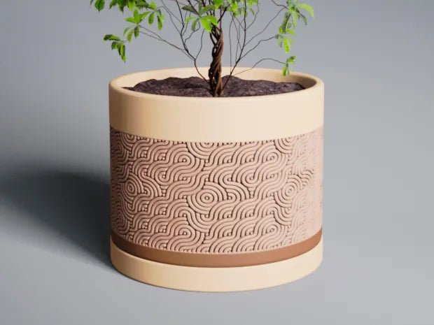 Maceta Ribon - Prinx 3D Soluciones Integrales