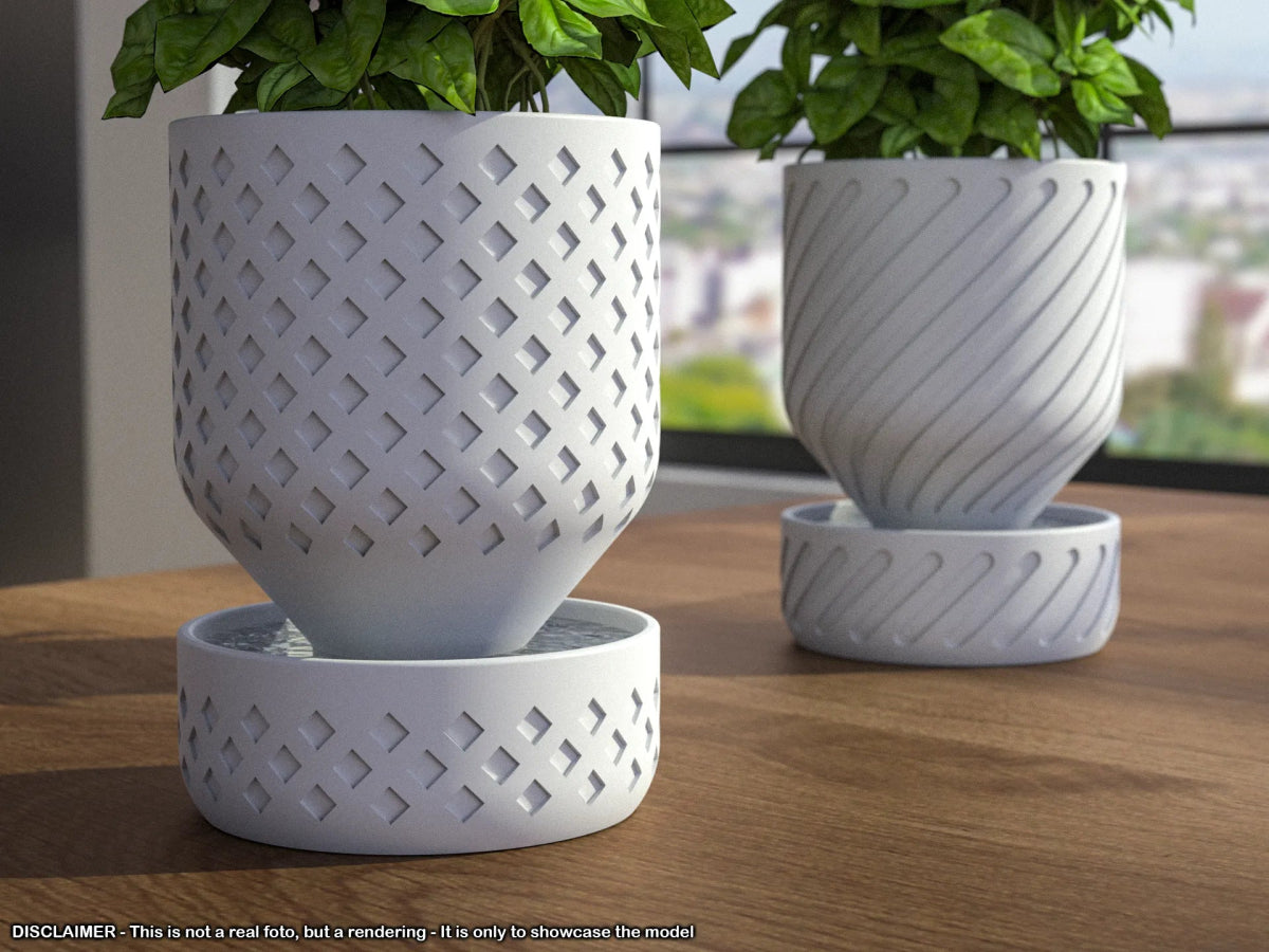 Maceta Zenith - Prinx 3D Soluciones Integrales