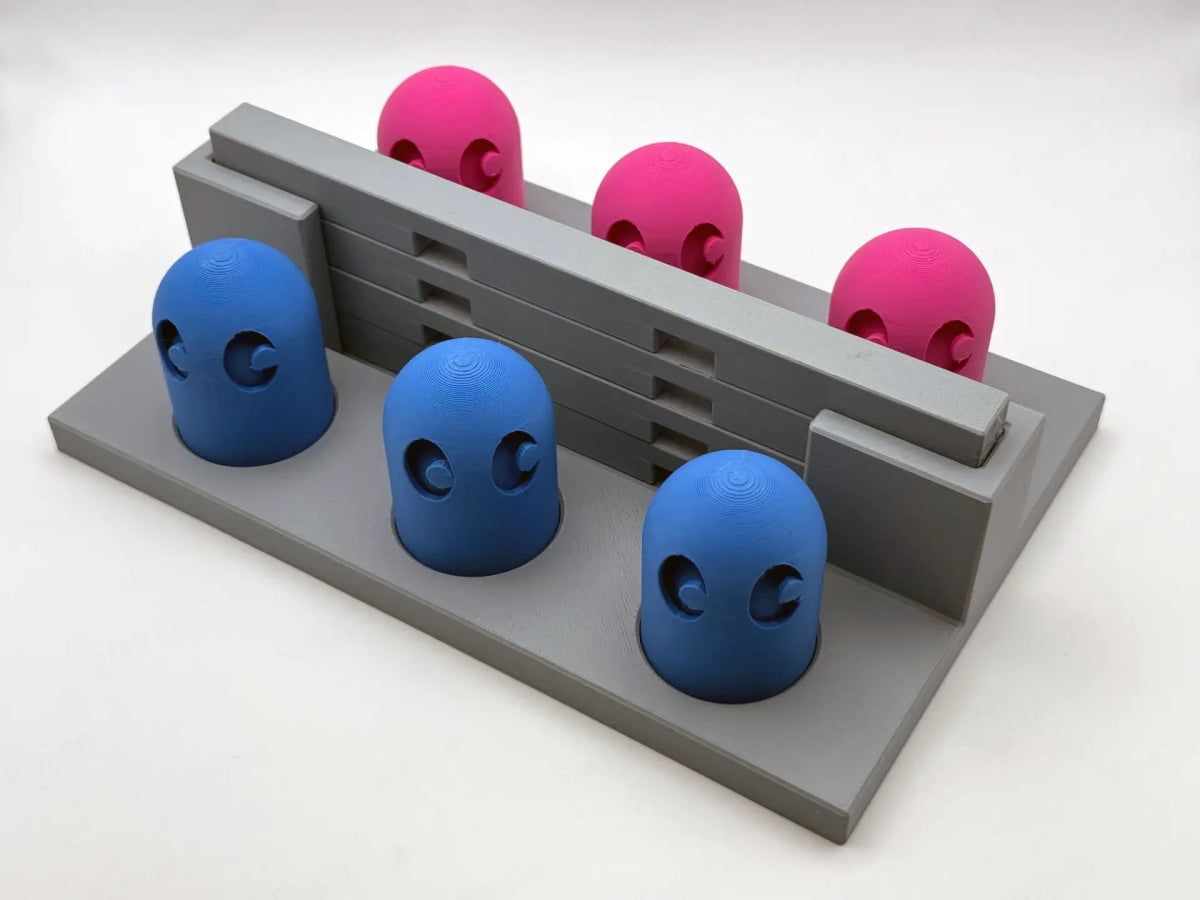 Pac - Stack – Juego de tres en raya 3D con fantasmas apilables - Prinx 3D Soluciones Integrales