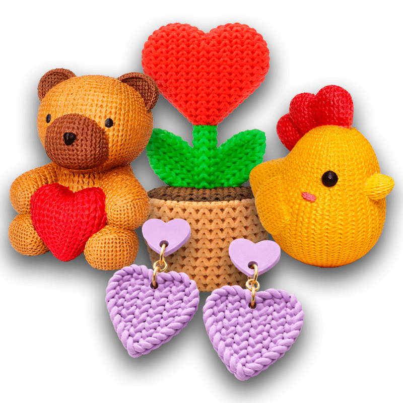 💘 Pack Enamorados 💘 – Regalo San Valentín Personalizado en 3D - Prinx 3D