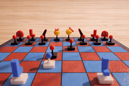 Ajedrez Arcade – Set de ajedrez impreso en 3D inspirado en videojuegos retro - Prinx 3D