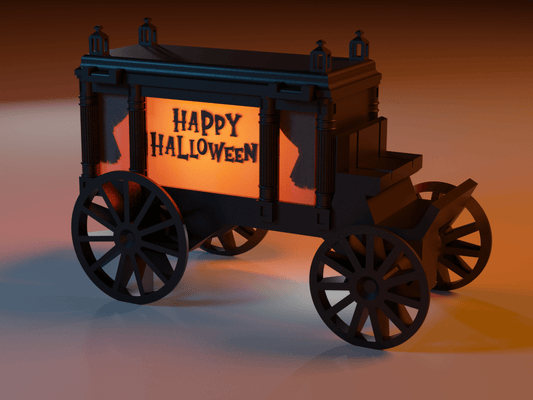 Carro Lampara Halloween - Soraya De La Torre Corbacho
