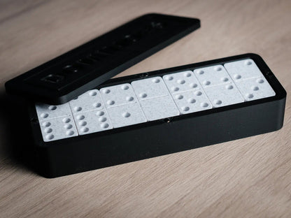 Domino – Juego de dominó impreso en 3D con caja y soportes - Prinx 3D Soluciones Integrales