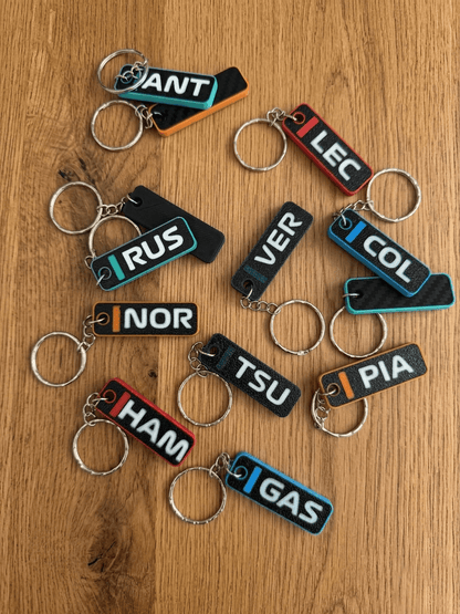 Llavero TAG F1 - Prinx 3D