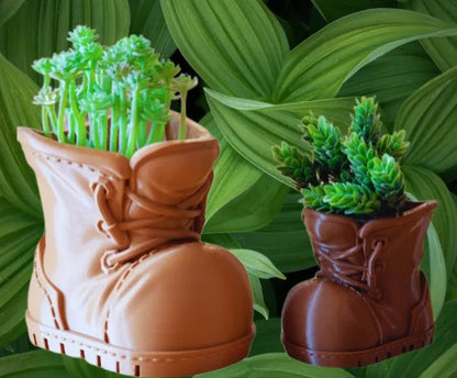 Maceta Boots - Prinx 3D Soluciones Integrales
