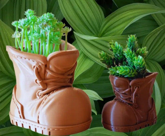 Maceta Boots - Prinx 3D Soluciones Integrales