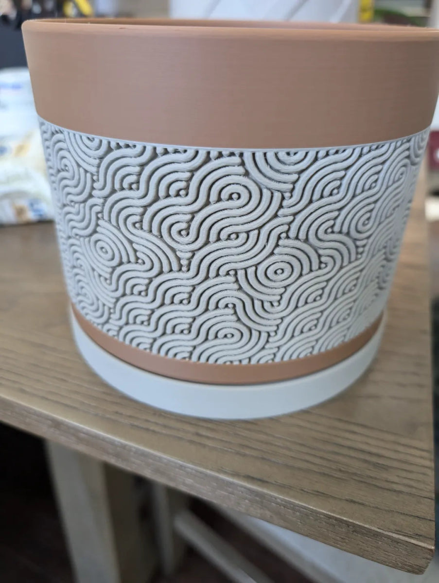 Maceta Ribon - Prinx 3D Soluciones Integrales