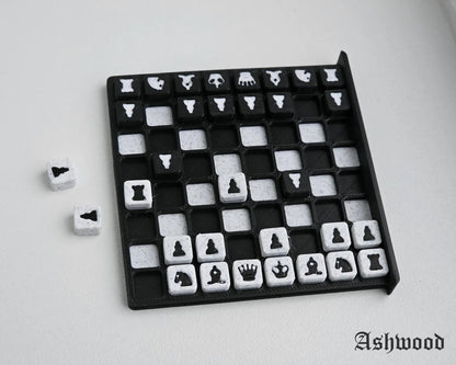 Micro Ajedrez Ashwood – Juego de ajedrez portátil impreso en 3D - Prinx 3D Soluciones Integrales