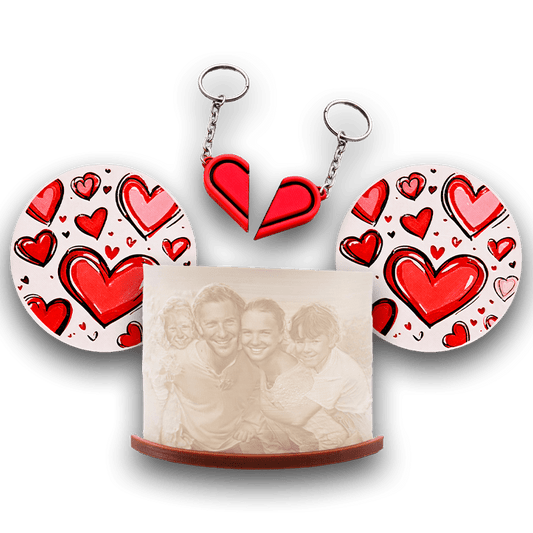 💘 Pack Enamorados 💘 – Regalo San Valentín Personalizado en 3D - Prinx 3D