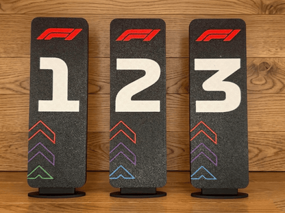 Set Señales Parc Fermé F1 - Prinx 3D